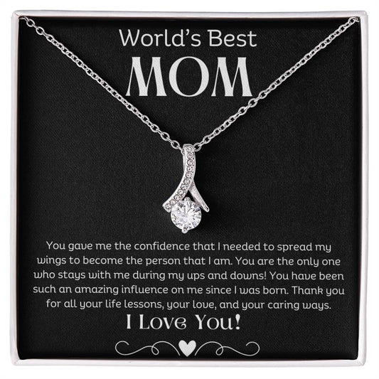 World's Best Mom Necklace | Alluring Beauty